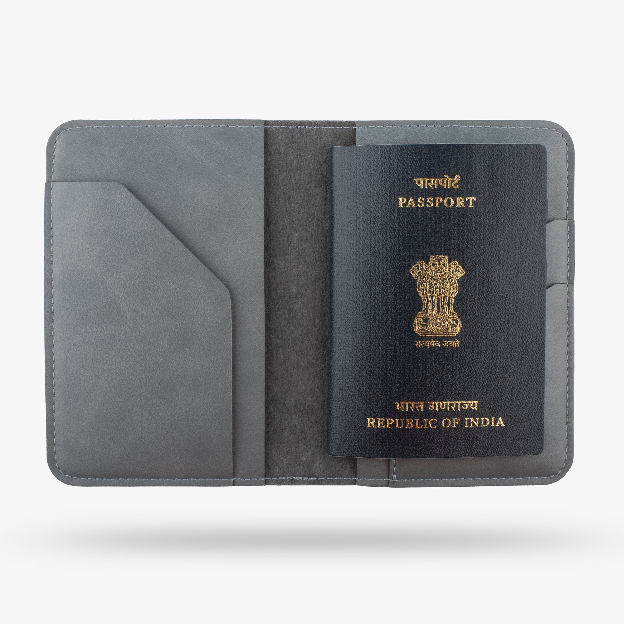 Passport Cover - Grey
