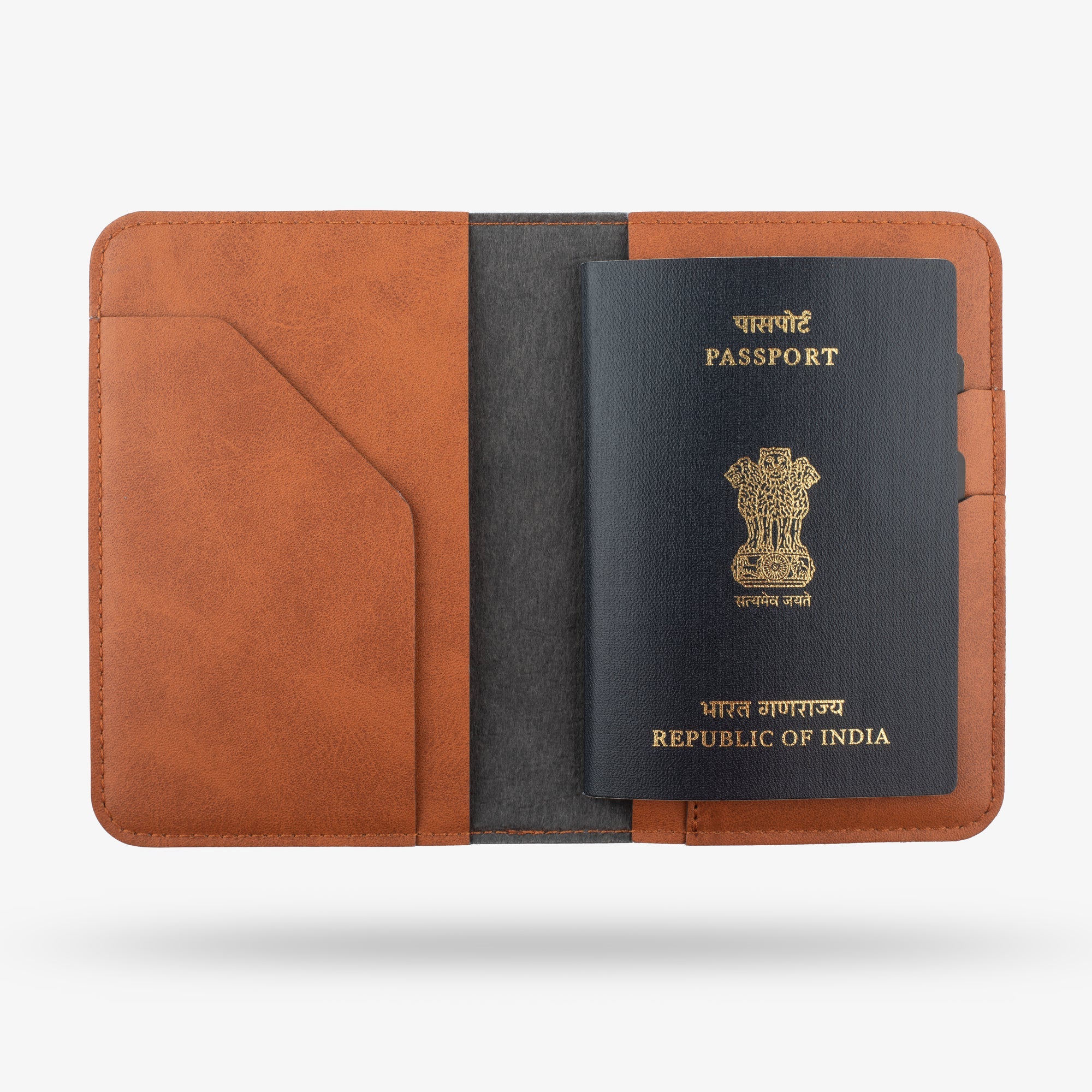 Passport Cover - Tan