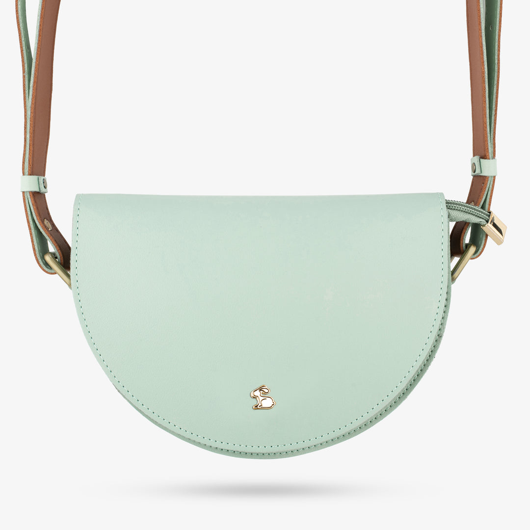 faux leather crossbody bag