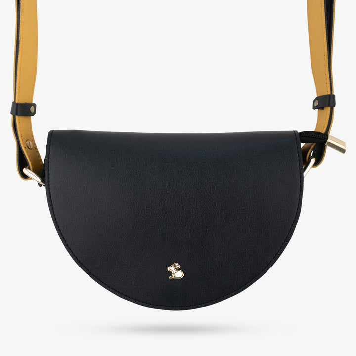 vegan leather shoulder bag