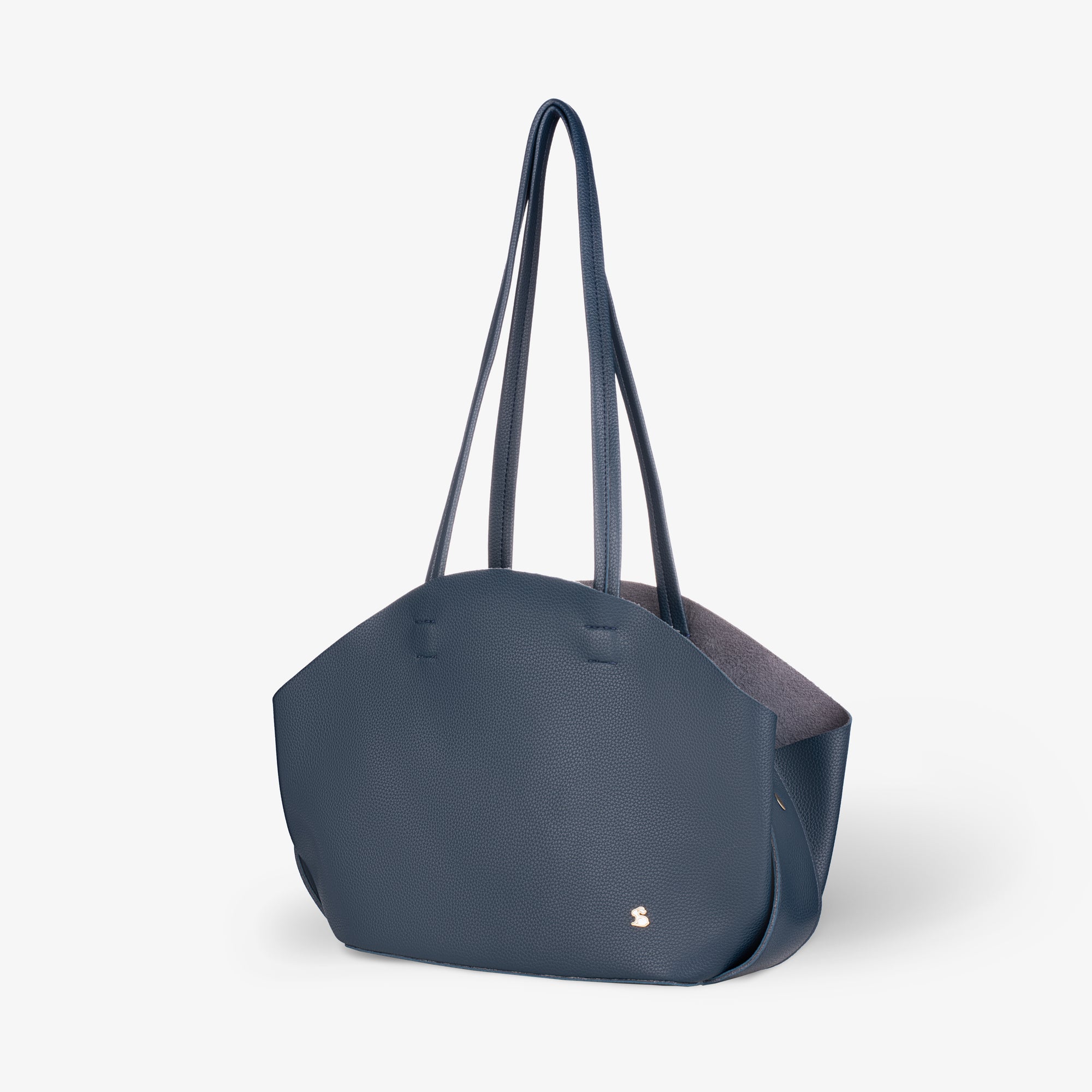 faux leather tote bag